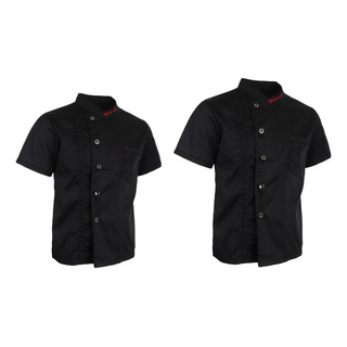 2 Chamarras De Chef Unisex, Abrigo, Camisa De Manga Corta, 2 Chamarras De Chef Unisex, Abrigo, Camisa De Manga Corta,