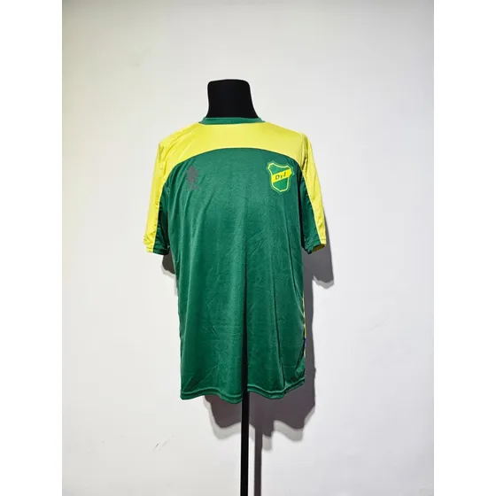 Camiseta Defensa Y Justicia Entrenamiento Verde Y Amarilla