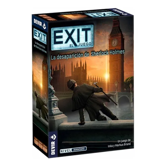 Juego De Mesa Exit 23 La Desaparici0n De Sherlock Holmes 
