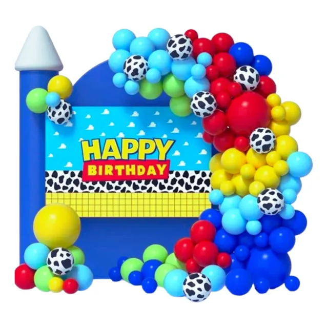 Decoración Arco De Globos Temática Vaquero