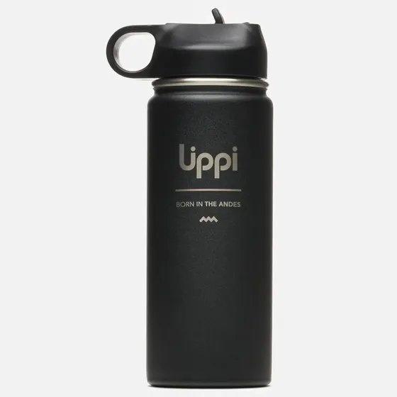 Botella Light Steel Sport Top Bottle 550 Ml Negro Lippi I26 Negro
