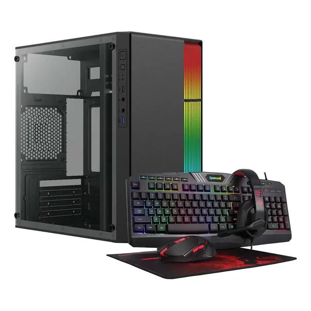 Pc Gamer + Teclado Ryzen 7 5700g 16gb 500gb Rgb C /wifi