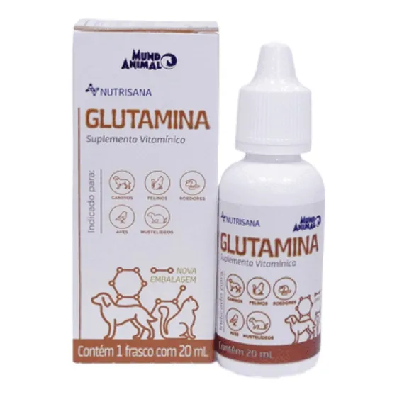 Nutrisana Glutamina Suplemento Vitamínico 1 Frasco De 20 Ml