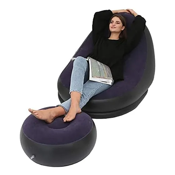 Silla Puff Infable Para Adultos