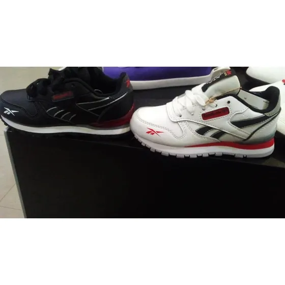 Zapatos Reebok Clásicos Leather Niños Originales