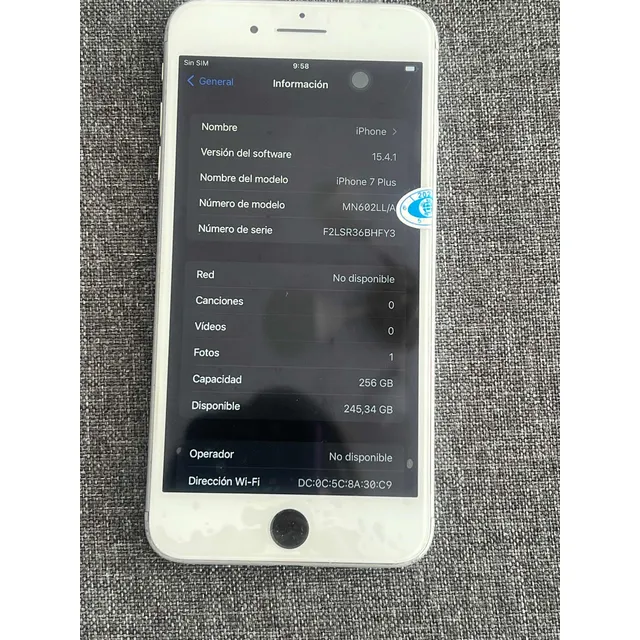 iPhone 7 Plus 256 Gb Usado Excelente Estado