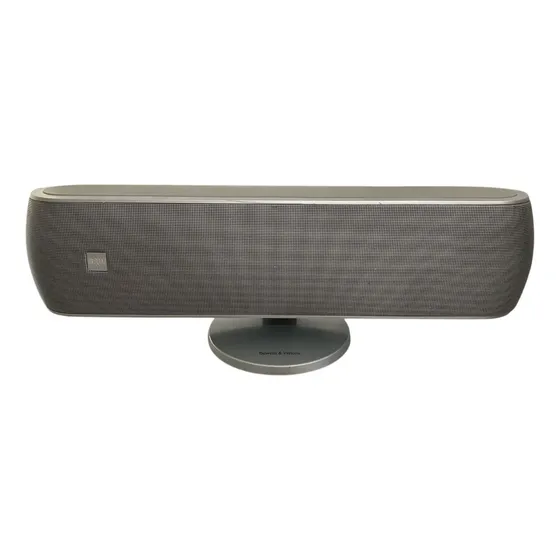 Caixa Central B&w Bower Wilkins Vm1 Prata 100wts Rms
