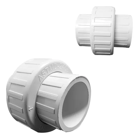 Union Universal De Pvc De 1 . X 2 Unidades