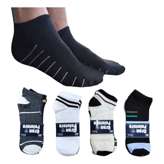 Docena De Medias Tobillera Para Caballero (12 Pares).