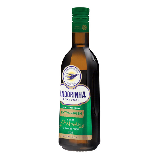 Azeite De Oliva Extra Virgem Português Andorinha Clássicos Vidro 500ml Azeite De Oliva Extra Virgem Português Andorinha Clássicos Vidro 500ml