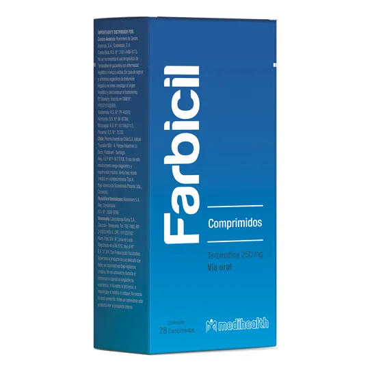 Farbicil 250mg 28 Cap