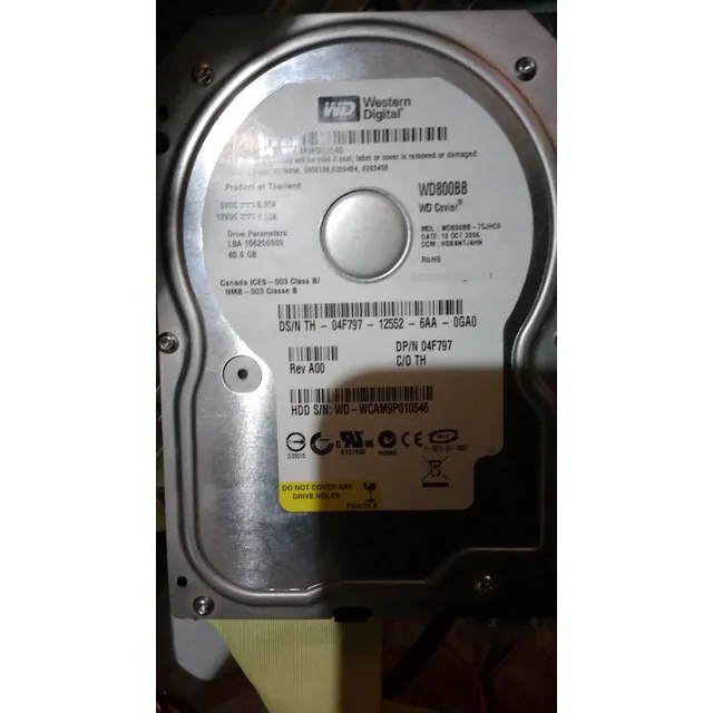 Disco Duro 80gb Para Sa6000ii Full Options