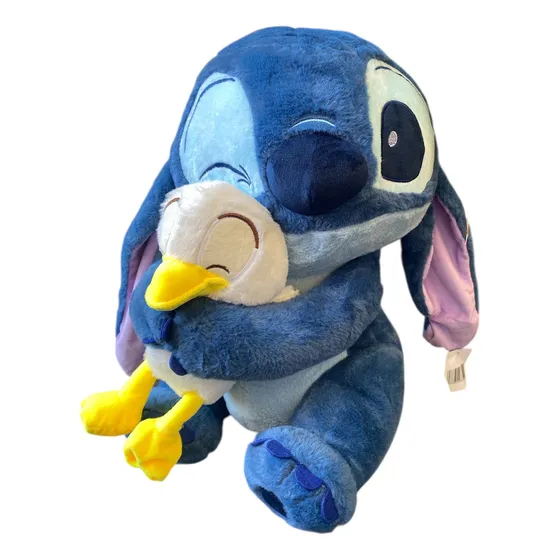 Peluches Stitch Almohadón Con Manta 45cm
