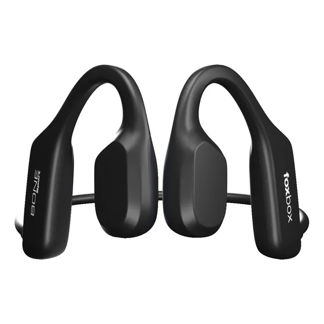 Auricular Foxbox Boost Bone Sport Con Conducción Ósea Negro Negro