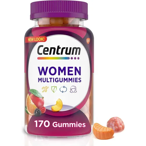 Multivitaminico Centrum Para Mujer Sabor Frutas 170 Gomitas