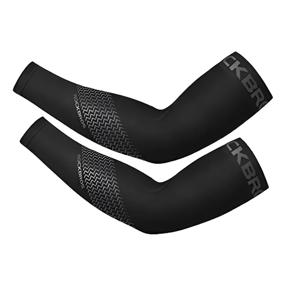 Par Mangas Deportivas Seda Rockbros Ciclismo Protección Uv