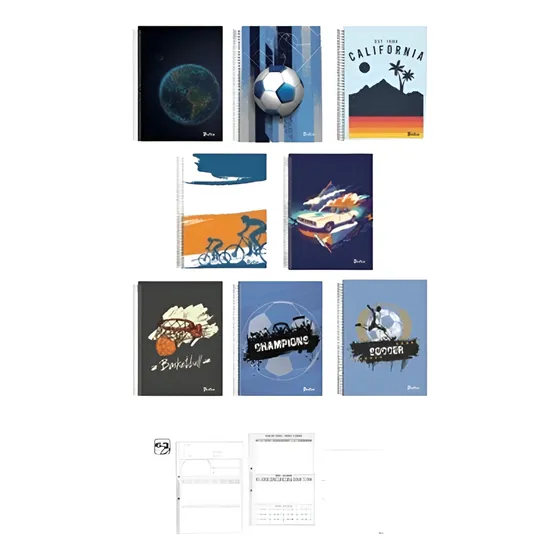 Cuadernola Ilustra 200 Hojas Tapa Dura Color