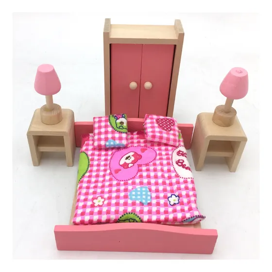 Muiebles Para Muñeca Dormitorio Infantil 9 P Flaber