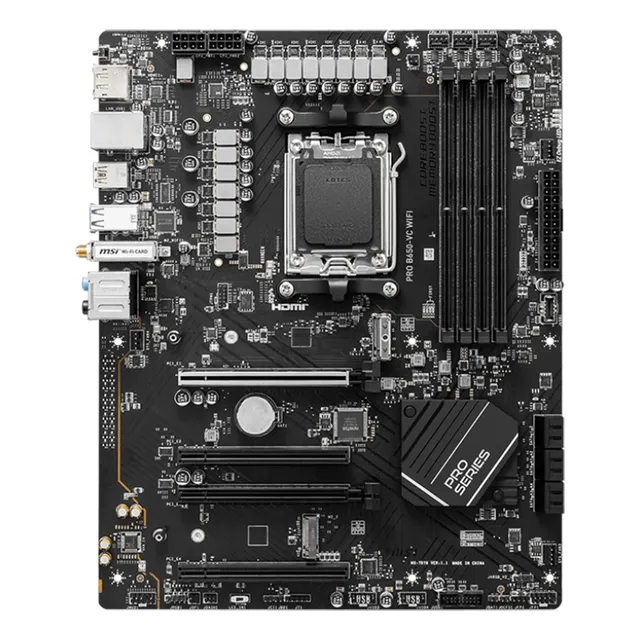 Placa Madre Msi Pro B650-vc Wifi Am5, Ddr5, Versión Sin Caja