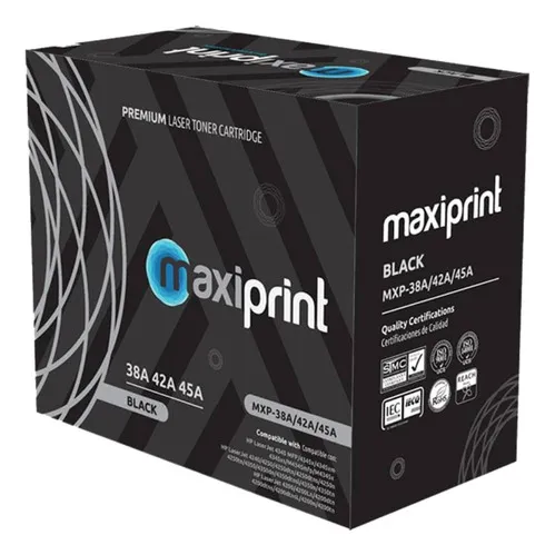Toner Hp Maxiprint Q1338a Q5942a Q5945a 38a 42a 45a