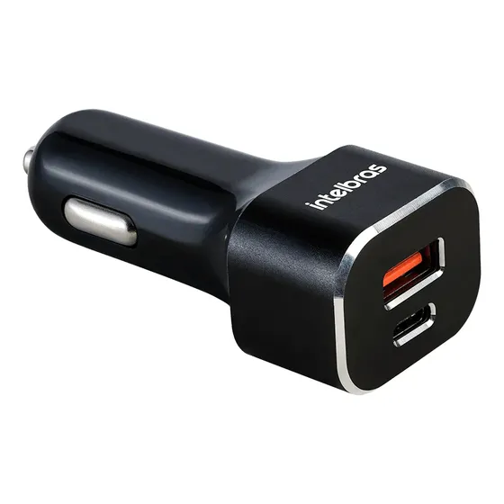 Carregador Usb Veicular Ecv 11 Power 38w Intelbras