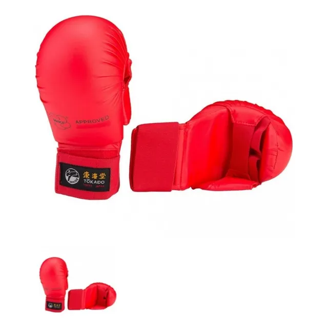 Guante Guantines Karate Azul Tokaido Wkf (gen) Niños Talla S