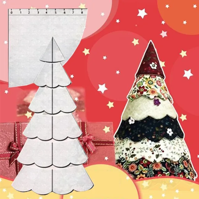 De Acolchado Para Navidad Tutorial Plantilla Costura 8