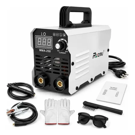 Máquina De Solda Inversora Portátil MMA 250A Sem Gás