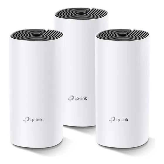 Access Point Tp-Link Deco M4 Blanco Negro Pack x3 Unidades