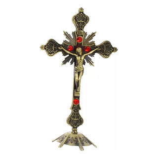 24 X 8cm Para Metal De Pie Católico Cristiano Altar Iglesia 24 X 8cm Para Metal De Pie Católico Cristiano Altar Iglesia