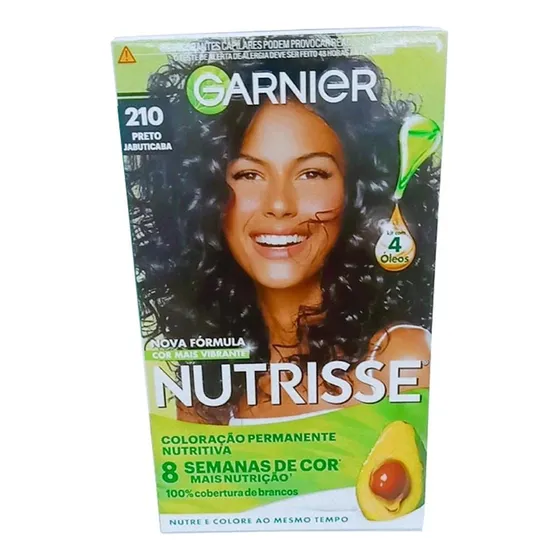 Tintura Nutrisse 210 Preto Azulado
