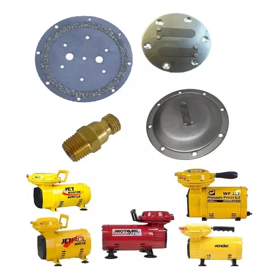 Kit Reparo Para Compressor Ar Direto Tufão E Jet Master