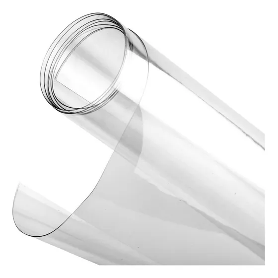 Pvc Cristal 0.20 Micrones - Pvc Transparente 1.40 Mts Ancho