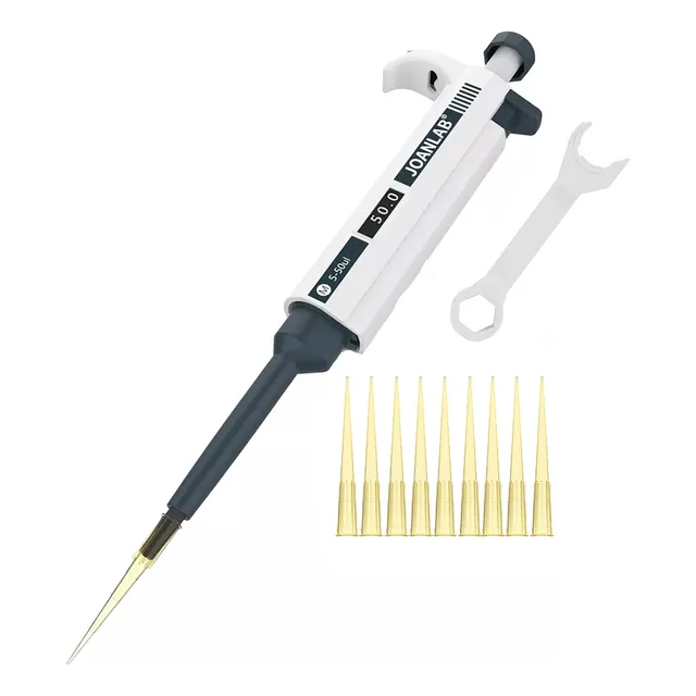 Pipeta Micropipeta Automática Volumen Variable 5 A 50ul
