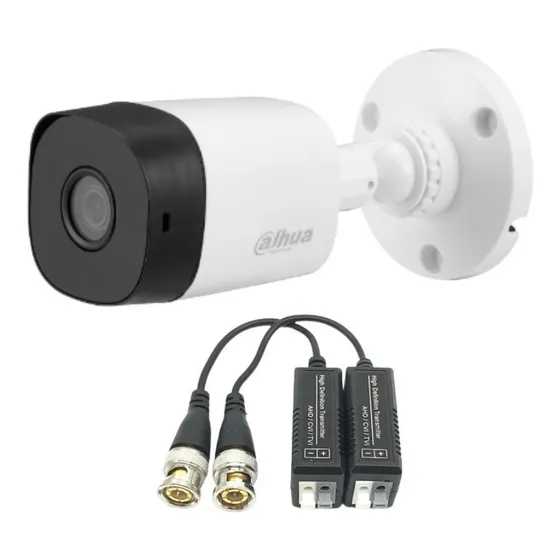 Camara Seguridad Exterior 2mp Dahua Dvr Full Hd 1080 + Balun