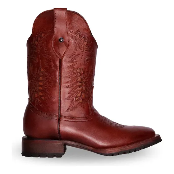 Botas Vaqueras Hombre Horsag Suela De Trabajo Piel Original