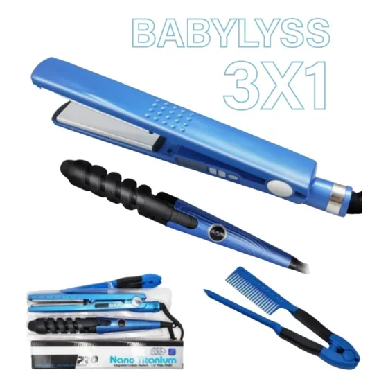 Plancha 3 En 1 Nano Titanium (grande)