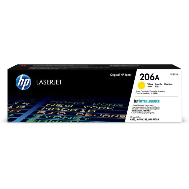 Tóner Hp 206a Amarillo Laserjet (w2112a)