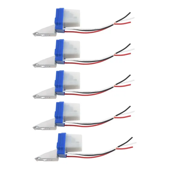 Sensor De Luz Con Interruptor Crepuscular Automático, 5 Uni
