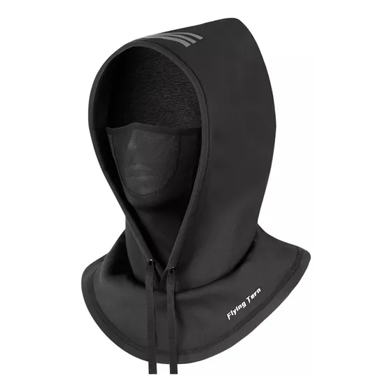 F1 Mascarilla De Cara Hombres Clima Frío A Negro 1 Con Red