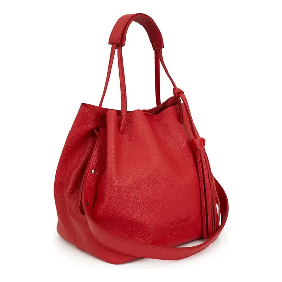 Cartera Mujer Cuero Bolso Bandolera Morral Linera Briganti