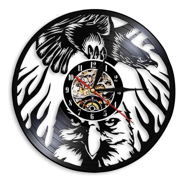 Arte Pared Animal Aguila Calva Elevada Pajaro Rapiña Cielo