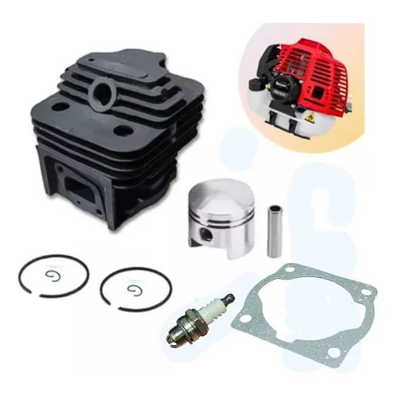 Kit Motor Completo Roçadeira Tekna Toyama Terra 43cc 40mm