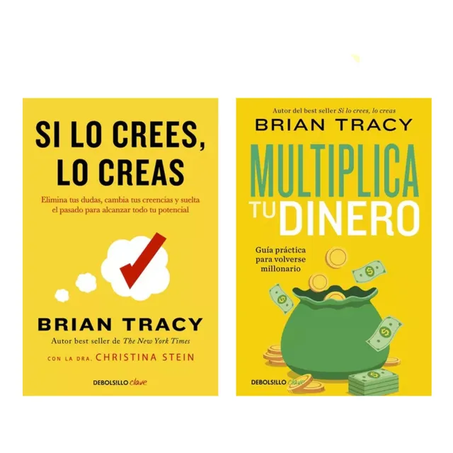 Si Lo Crees + Multiplica Dinero - Tracy - 2 Libros Bolsillo