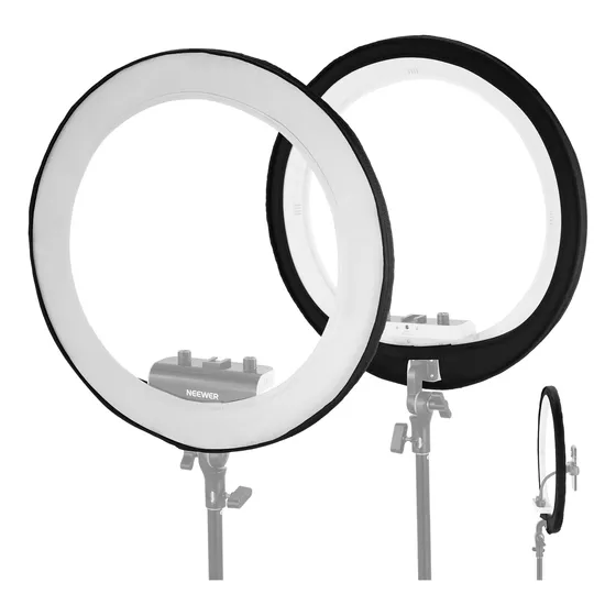 Neewer Difusor Luz Anillo Solo Para Rp18b Pro 18  Ultra Fuga