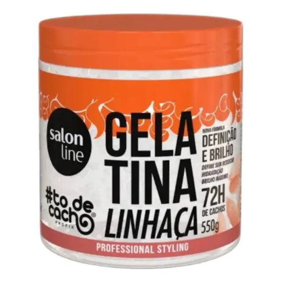 Salon Line. Gelatina Todecacho Linaza Definición Y Brillo 