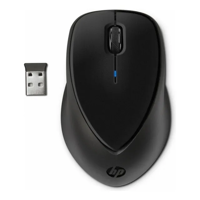 Mouse inalámbrico HP Comfort Grip negro