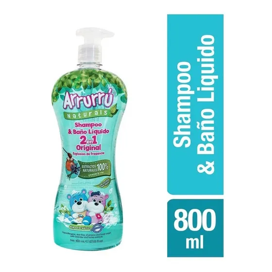 Shampoo & Baño Líquido Arrurrú - mL a $36