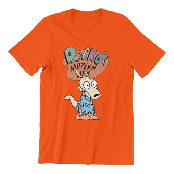 Remeras De La Vida Moderna De Rocko Nickelodeon