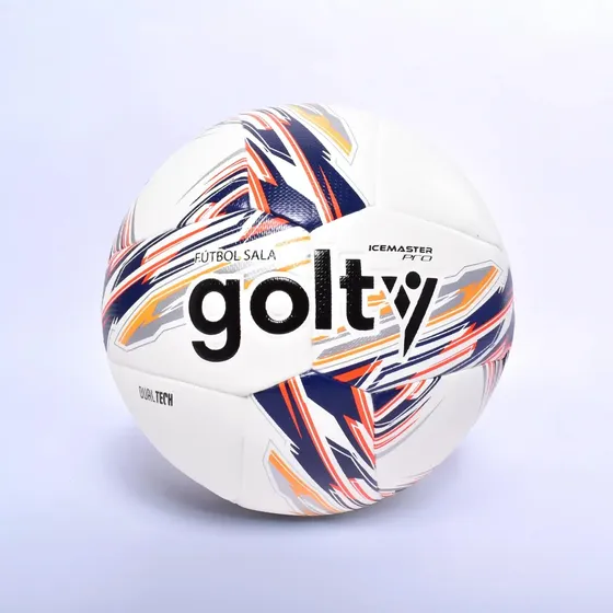 Balón De Fútbol Sala Pro Golty Ice Master Color Naranja